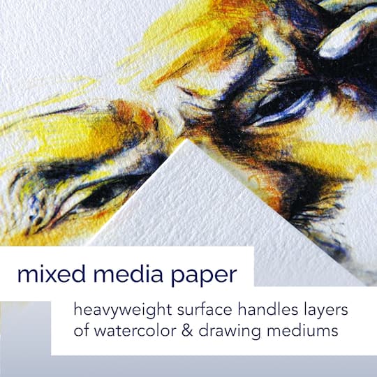 Canson® Artist Series Mixed Media Paper Pad, 11" x 14"